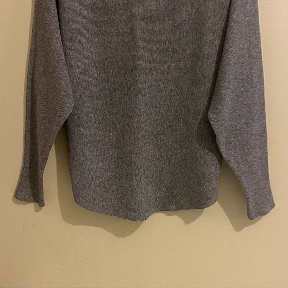 Women’s VILCI MILANO SWEATER Boho LagenLook Gray Size M Casual Cotton/Viscose - Picture 3 of 9